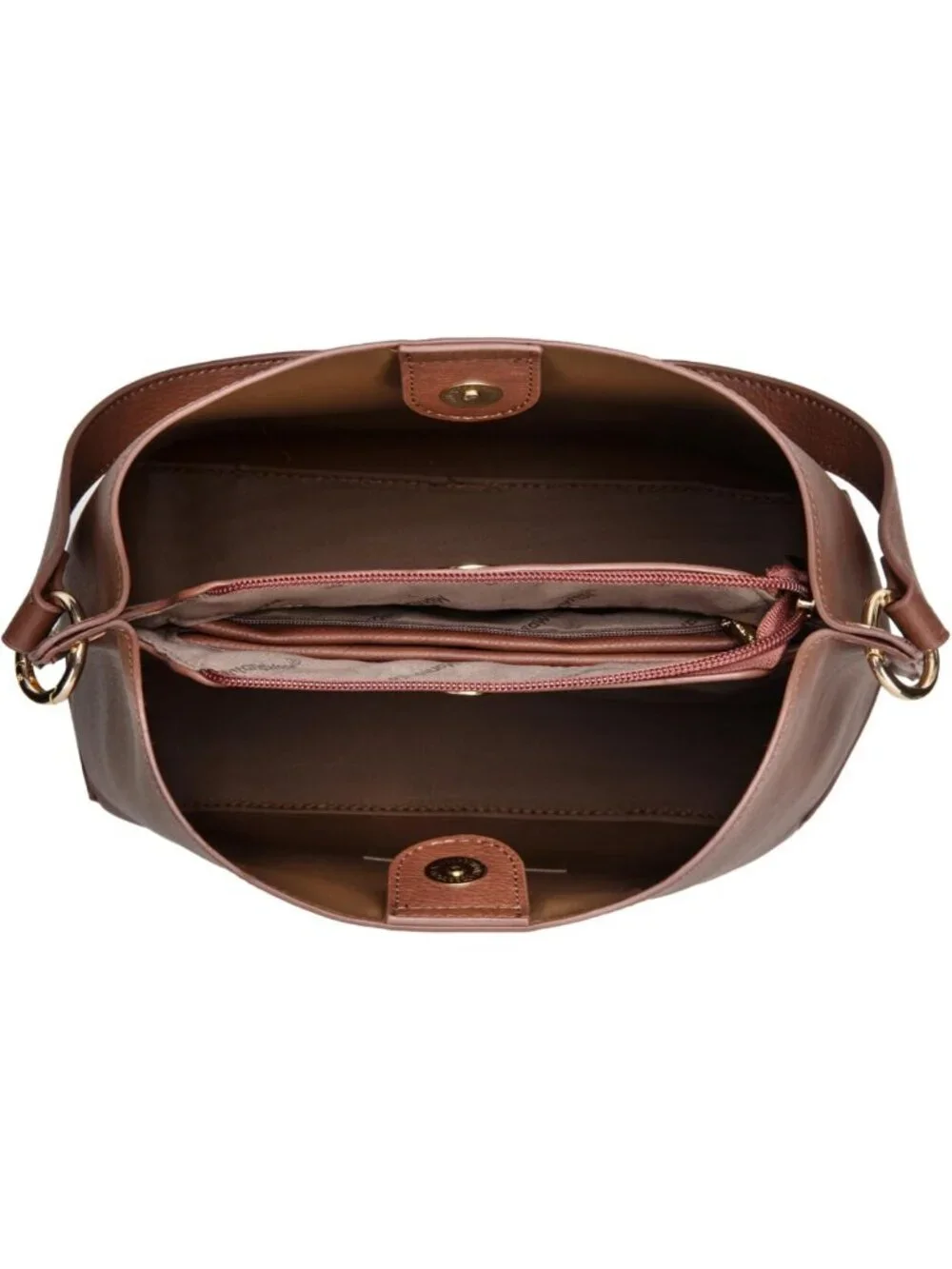 Stylish Medium Hobo Bag for Women | 3 Compartments, Zip Divider & Detachable